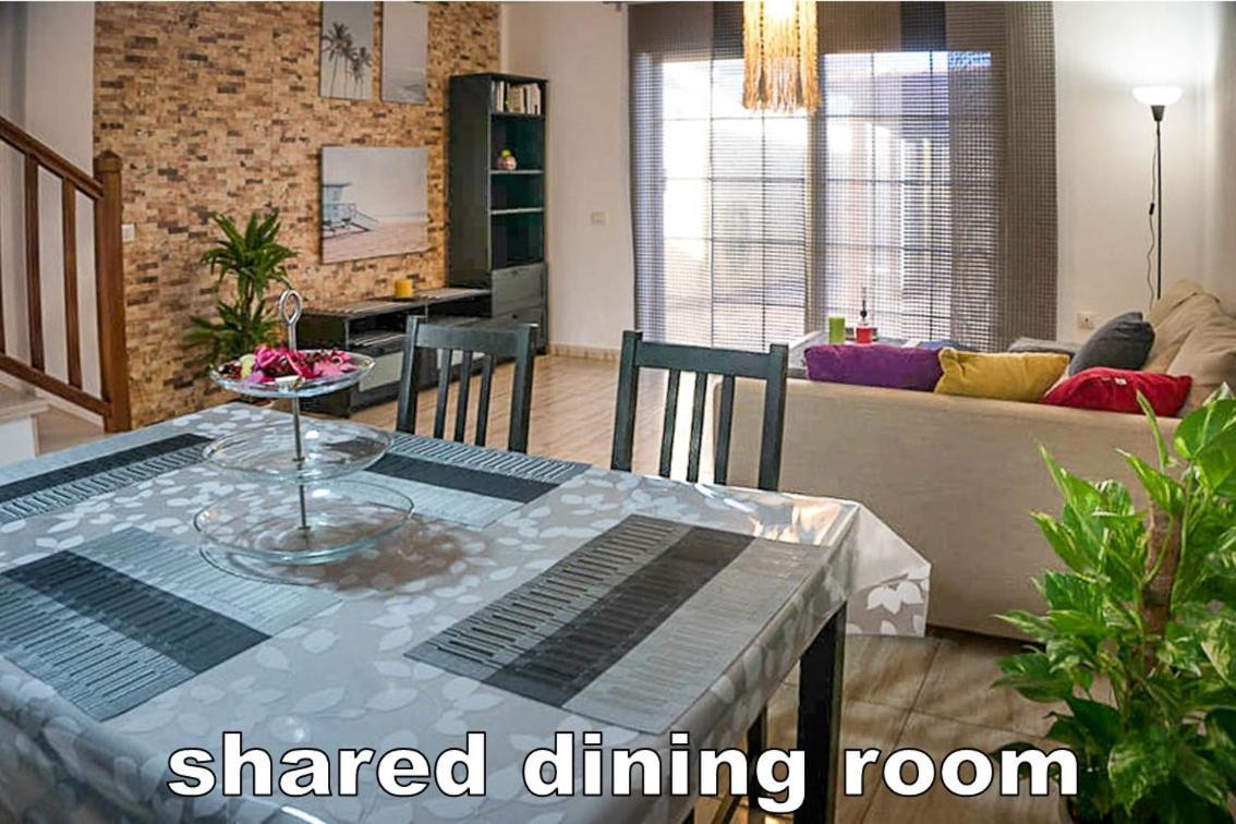 Casa La Sonrisa Shared House Hotel El Médano Kültér fotó